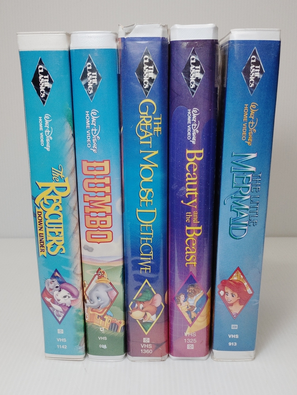 The Classic Black Diamond Walt Disney Home Videos VHS